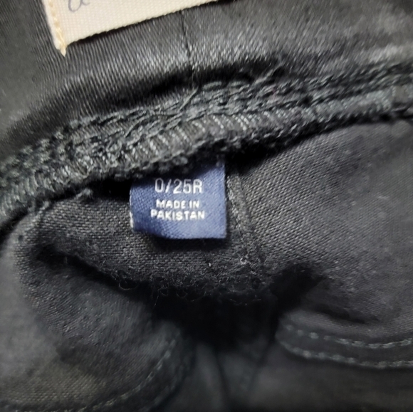 UNIVERSAL Thread High Rise Pull On Jeggings Black Size 0/25 - Picture 5 of 5